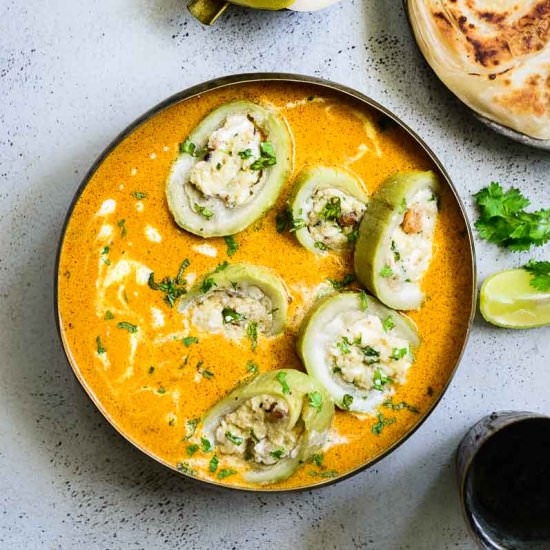 Stuffed Bottle Gourd - Recipe photo by Whiskaffair