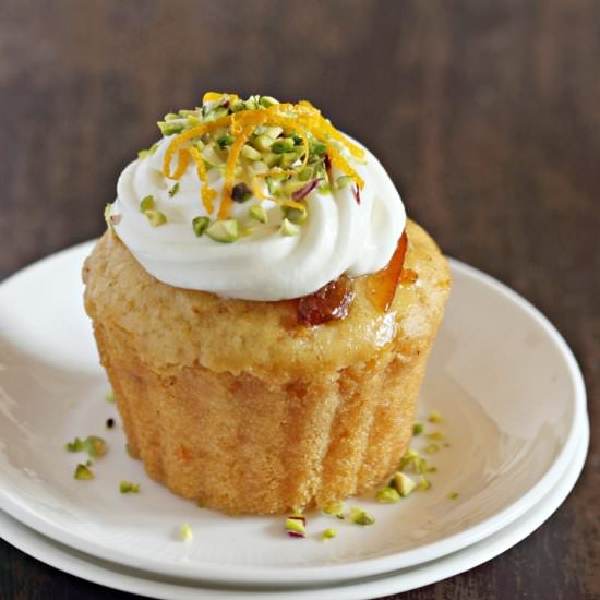 No Alcohol Golden Orange Babas - Recipe photo by Aparna