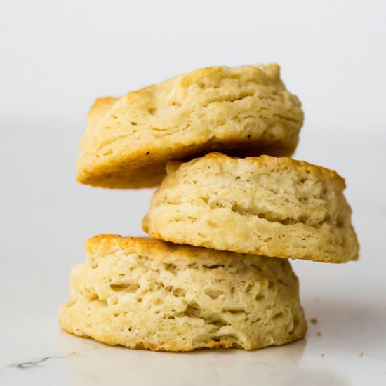 Buttermilk Biscuits - Recipe photo by Salt and Baker