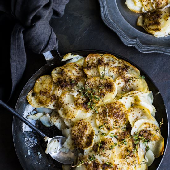 Duck Fat Potato Galette - Recipe photo by heinstirred