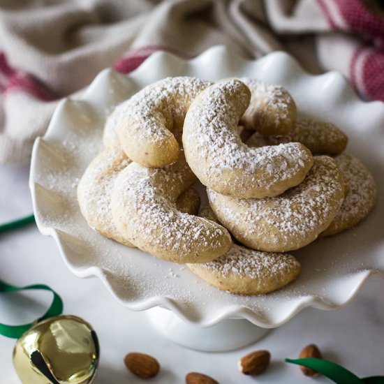 Almond Crescents - Recipe photo by thebeachhousekitchen