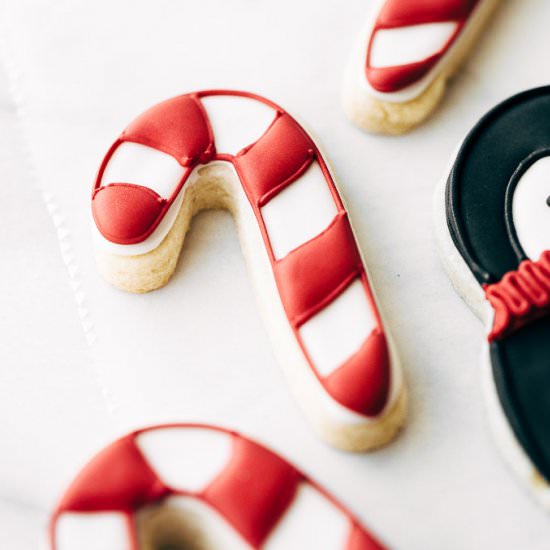 vanilla sugar cookie cutouts - Recipe photo by Amy in the Kitchen