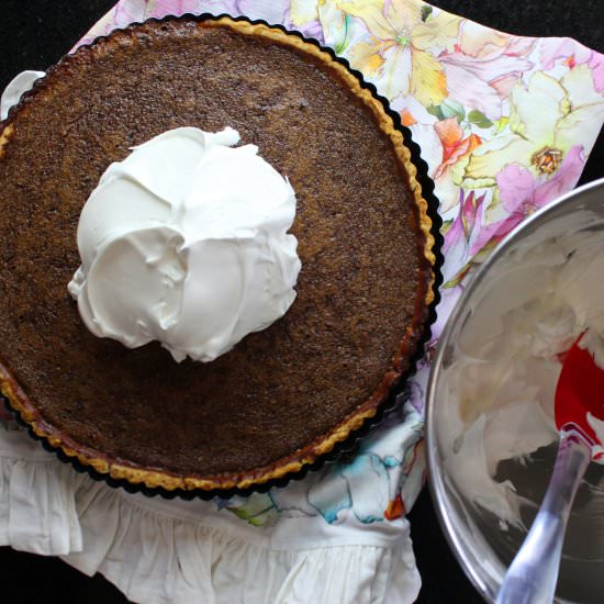 Chocolate Pie - Recipe photo by hornoMX