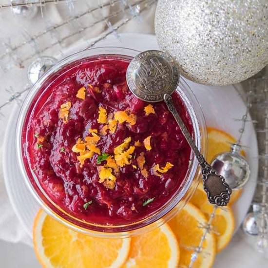 Cranberry Port Sauce - Recipe photo by Only Gluten Free Recipes