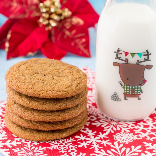 Soft & Chewy Molasses Cookies - Recipe photo by littlesweetbaker