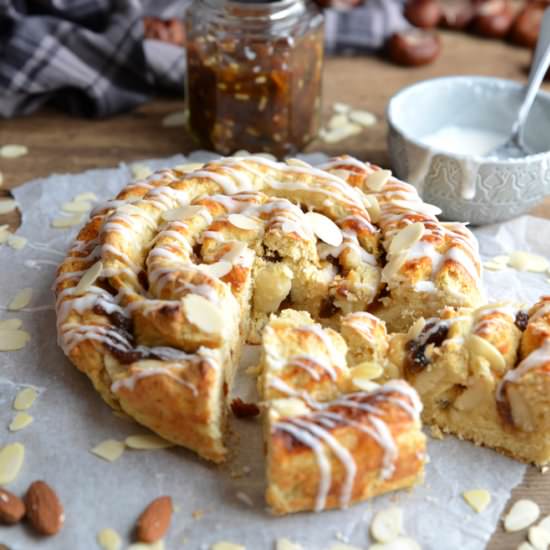 Mince Pie Marzipan Swirl - Recipe photo by waffleandwhisk