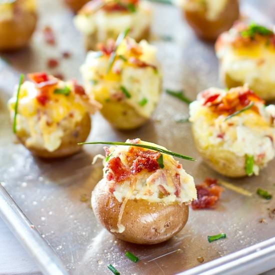 Baked Potato Bites - Recipe photo by laughingspatula.com