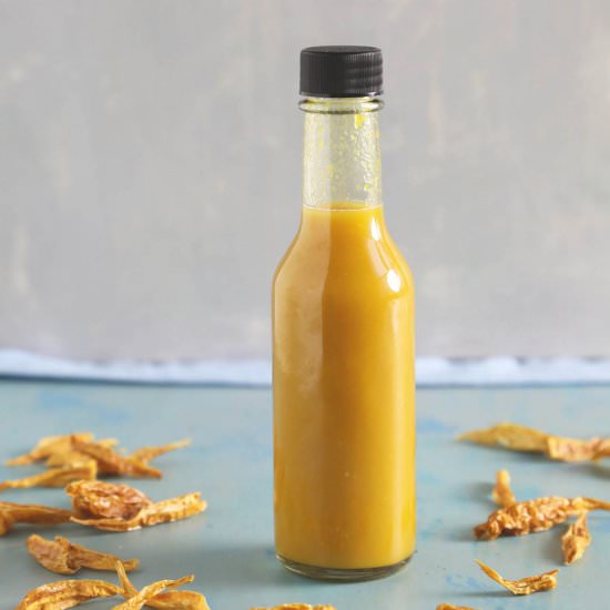 Fermented Aji-Garlic Hot Sauce - Recipe photo by ChiliPepperMadness