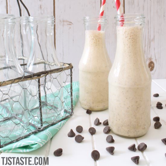 Chocolate Chip Cookie Dough Shake - Recipe photo by TJsTaste