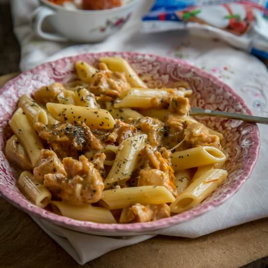 Sundried tomatoes pasta - Recipe photo by Mimis Kingdom