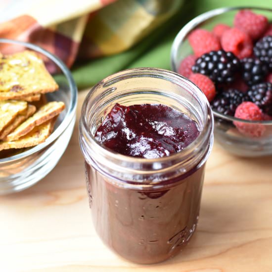 Cranberry Sauce in Instant Pot - Recipe photo by Spice Cravings