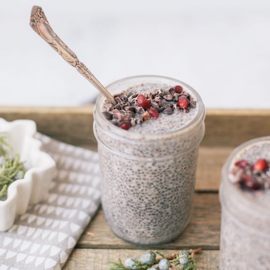 Chai Spiced Chia Pudding - Recipe photo by theblondielocks