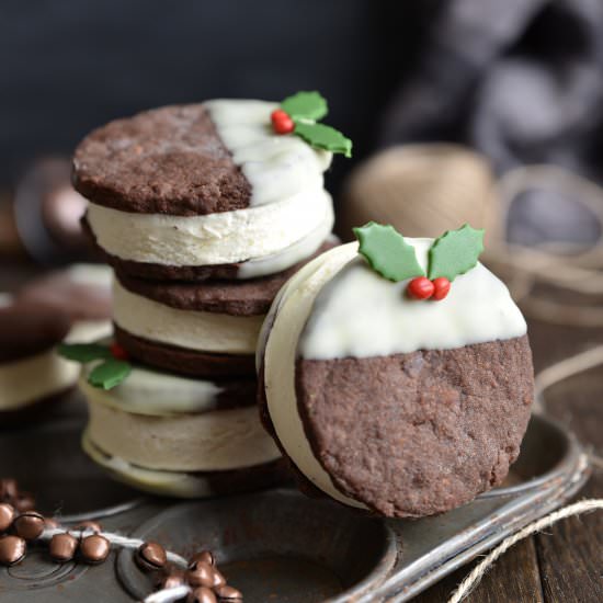 Ice Cream Sandwiches - Recipe photo by waffleandwhisk