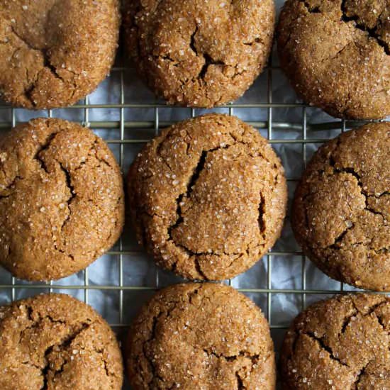 Soft Molasses Cookies - Recipe photo by katiebirdbakes