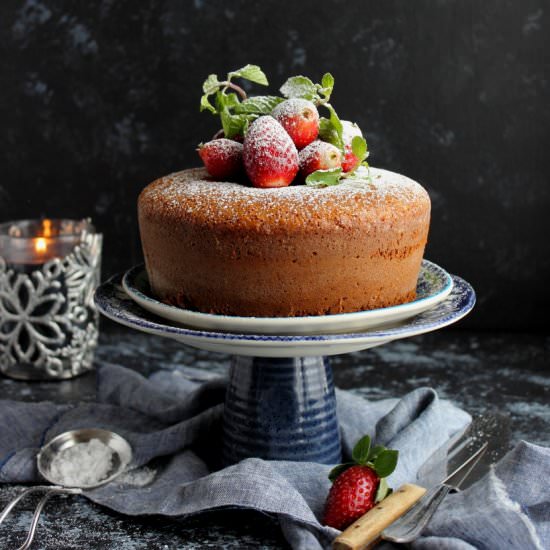 condensed milk vanilla cake - Recipe photo by easyfoodsmith