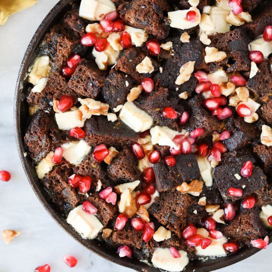 Fruit Cake Bread Pudding - Recipe photo by Girl Heart Food