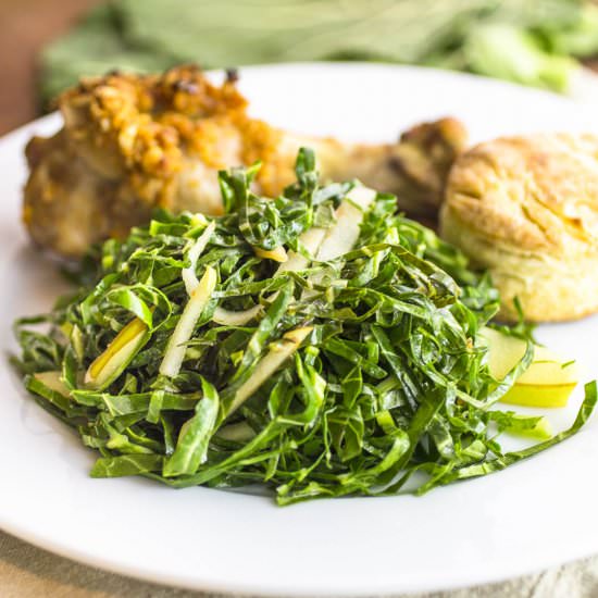 tender quick collard greens - Recipe photo by Recipe Fiction