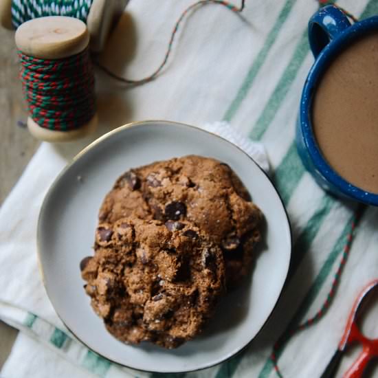 Chocolate Peppermint Cookies - Recipe photo by With The Grains