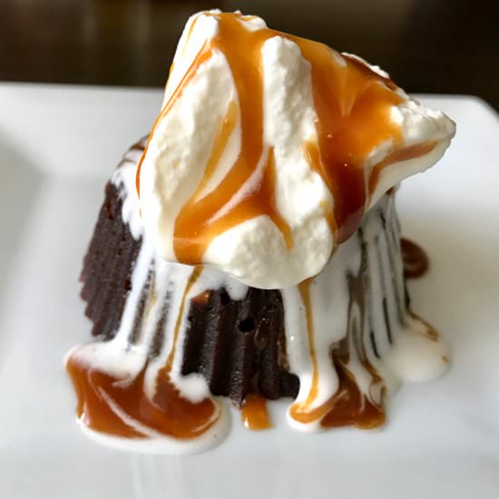 Chocolate Lava Cake- Instant Pot - Recipe photo by Spice Cravings