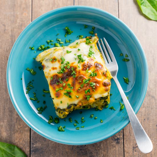 Butternut Squash Lasagna w/ Chicken - Recipe photo by feelgoodfam