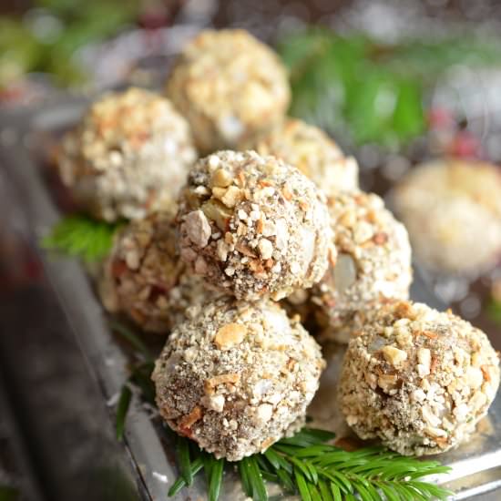 Apple & Lentil Stuffing Balls - Recipe photo by waffleandwhisk