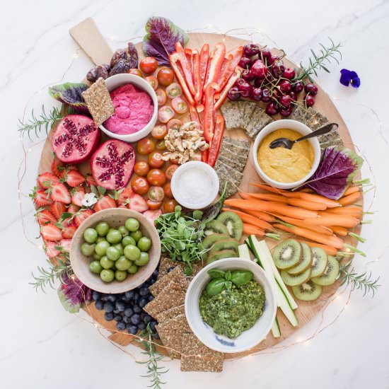 Vegan Tasting Platter - Recipe photo by AscensionKitchen
