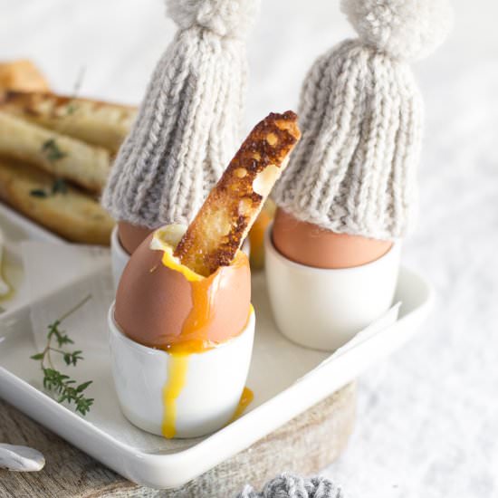Cutest Dippy Eggs Ever - Recipe photo by rezelkealoha