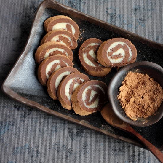 No bake Pinwheel Cookies - Recipe photo by easyfoodsmith