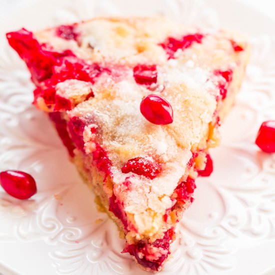 Crustless Cranberry Pie - Recipe photo by Averie