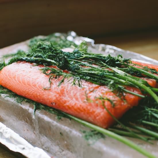 Homemade Gravlax - Recipe photo by athoughtforfood