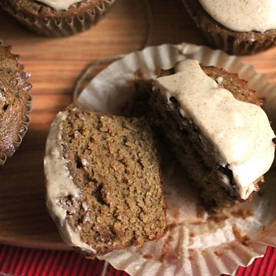 Gingerbread Spice Wheat Muffins - Recipe photo by suebeehomemaker
