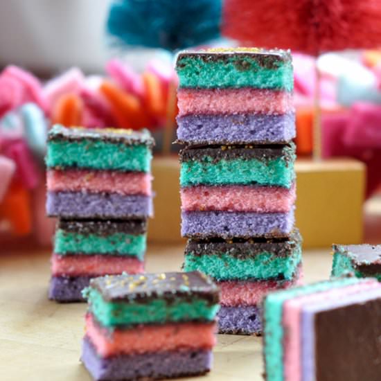 Unicorn Rainbow Cookies - Recipe photo by Thesweetandsourbaker