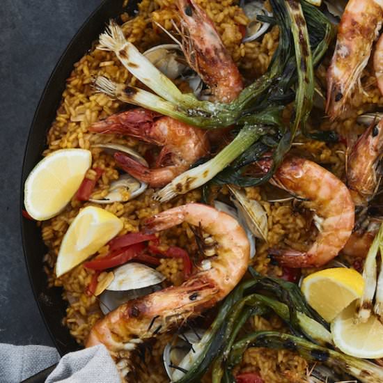 Seafood Paella - Recipe photo by gdalkin