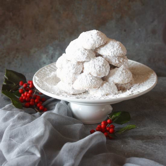 Greek Christmas Almond Cookies - Recipe photo by marilenaskitchen
