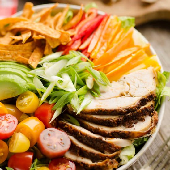Cajun Turkey Salad Yogurt Dressing - Recipe photo by The Creative Bite