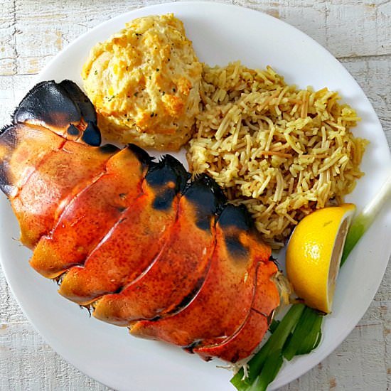 Grilled Lobster Tails - Recipe photo by ZonaCooks