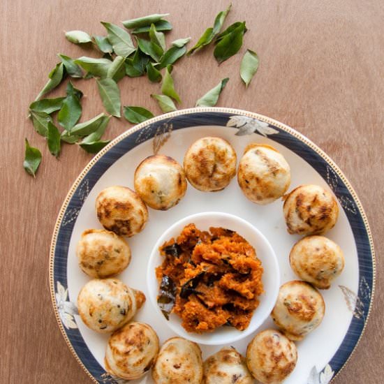Masala Paniyaram - Recipe photo by Puja