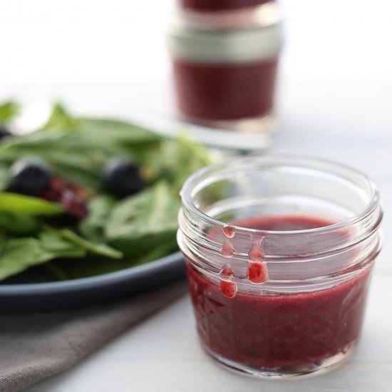 5-Minute Cherry Vinaigrette - Recipe photo by 3ScoopsofSugar