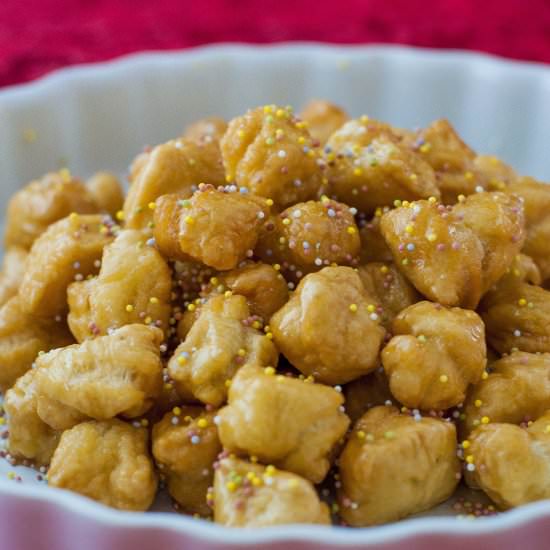 Traditional Struffoli Recipe - Recipe photo by Your Guardian Chef