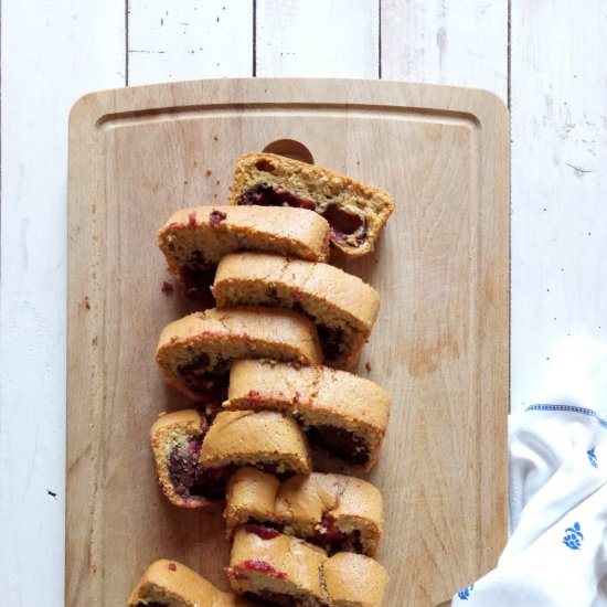 Cranberry Lemon Pound Cake - Recipe photo by silviamagda