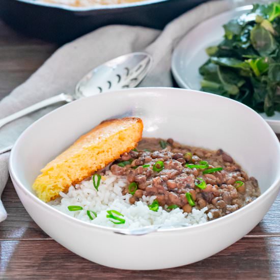 Hoppin' John - Recipe photo by basilandbubbly