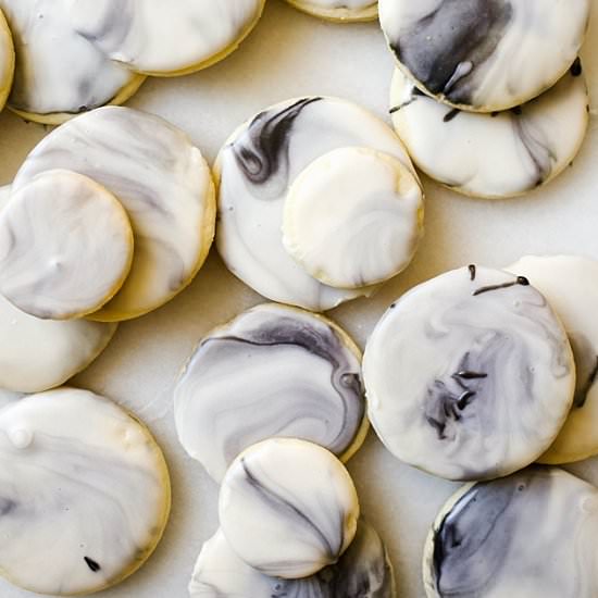 Marbled Sugar Cookies - Recipe photo by thewoodandspoon