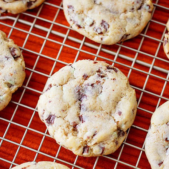 Andes creme de menthe chunk cookies - Recipe photo by evabakes