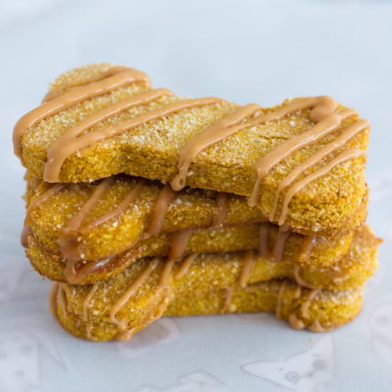 Homemade Grain-Free Dog Treats - Recipe photo by asliceofsweet