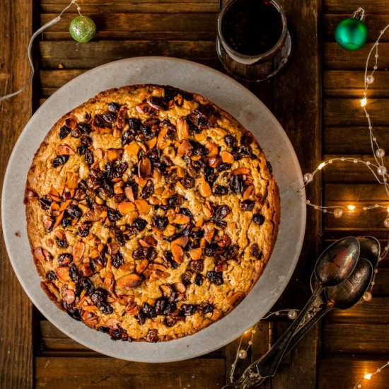 Eggless Christmas Rum Fruit Cake - Recipe photo by KarthisKitchenStudio