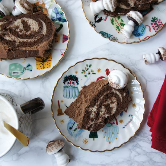 Bûche de Noël (Yule Log) - Recipe photo by culinaryserendipity