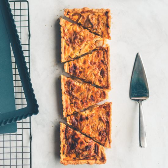Onion Umami Tart - Recipe photo by UrbanKitchenAffair