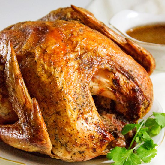 Roasting Frozen Turkey - Recipe photo by MunatyCooking