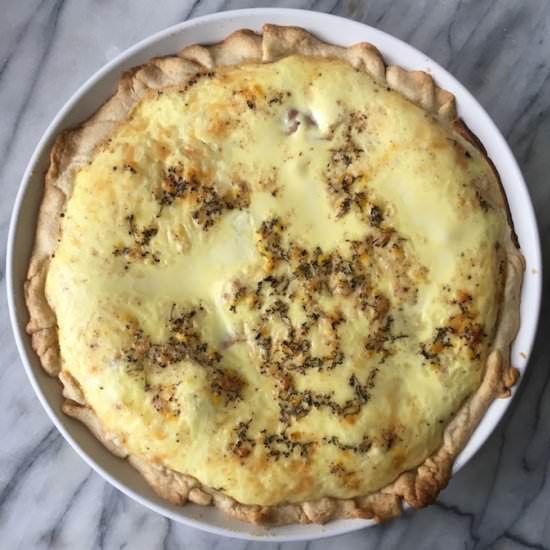Ham & Cheese Quiche - Recipe photo by flavorpalooza