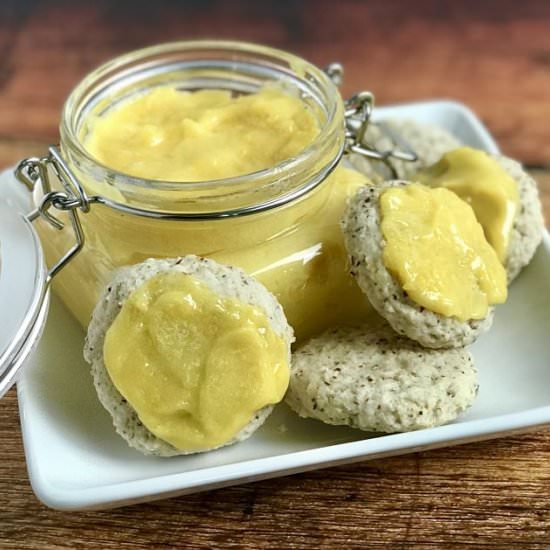 Dairy-Free Homemade Lemon Curd - Recipe photo by kitchengonerogue